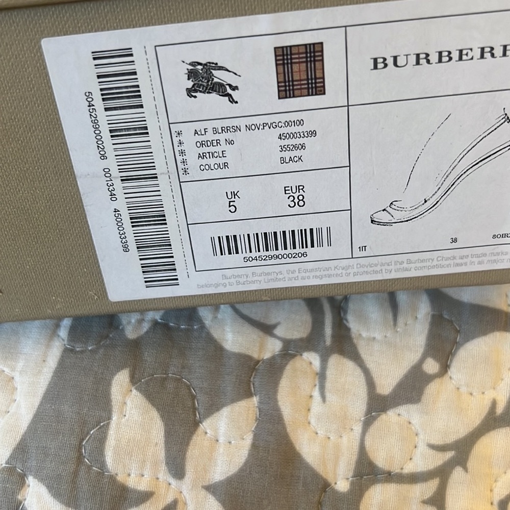BURBERRY flats - Picture 5 of 6